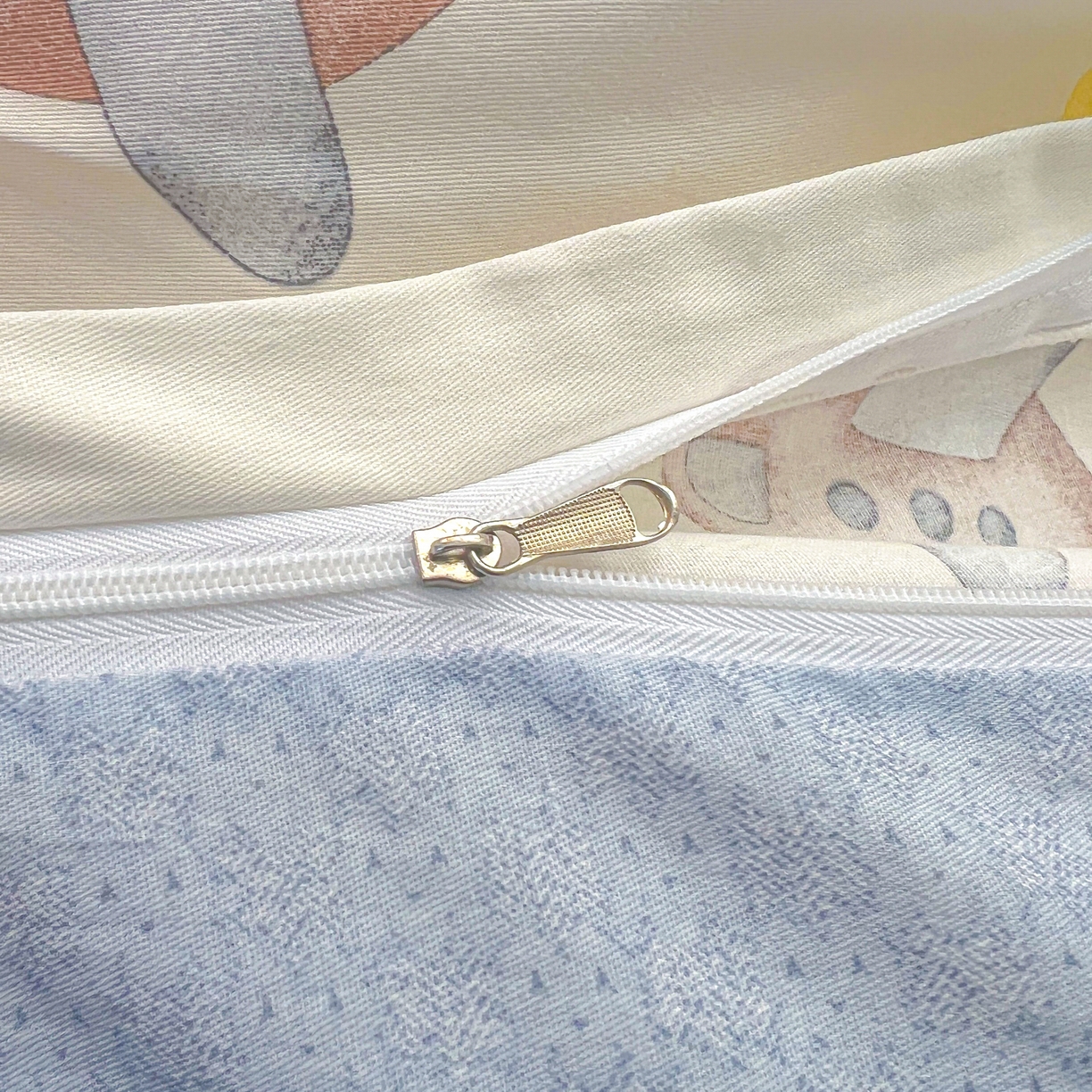 91家纺网 家纺一手货源 找家纺 珂博家纺 2026新款12868全棉纯棉小清新印花系列单品被套 星辰大海