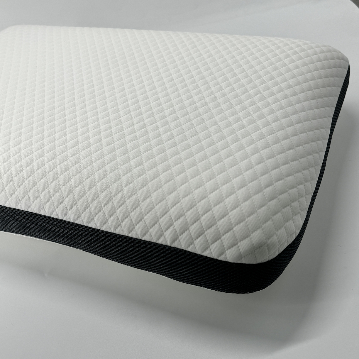 91家纺网 家纺一手货源 找家纺 （总）绮甜枕语 2026新款6040面包枕夏季新款凝胶慢回弹凝胶记忆枕 成人透气护颈椎枕批发