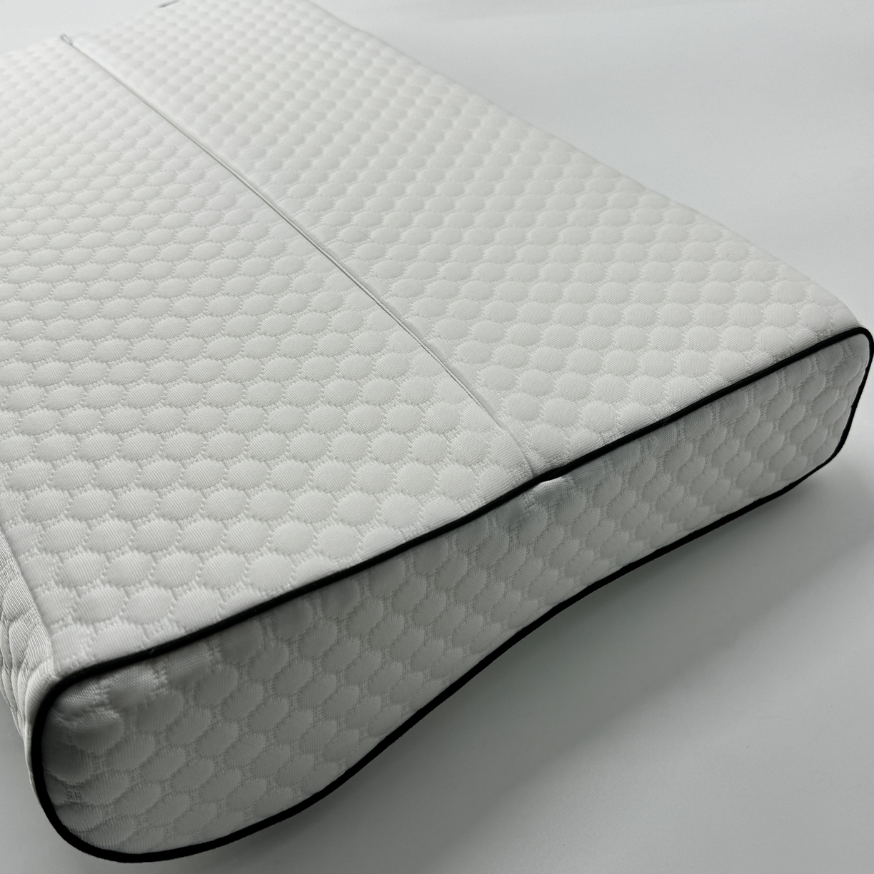 91家纺网 家纺一手货源 找家纺 （总）绮甜枕语 2026新款冰豆豆跨境慢回弹记忆棉记忆枕睡眠凉感冰丝护颈枕酒店枕芯颈椎枕