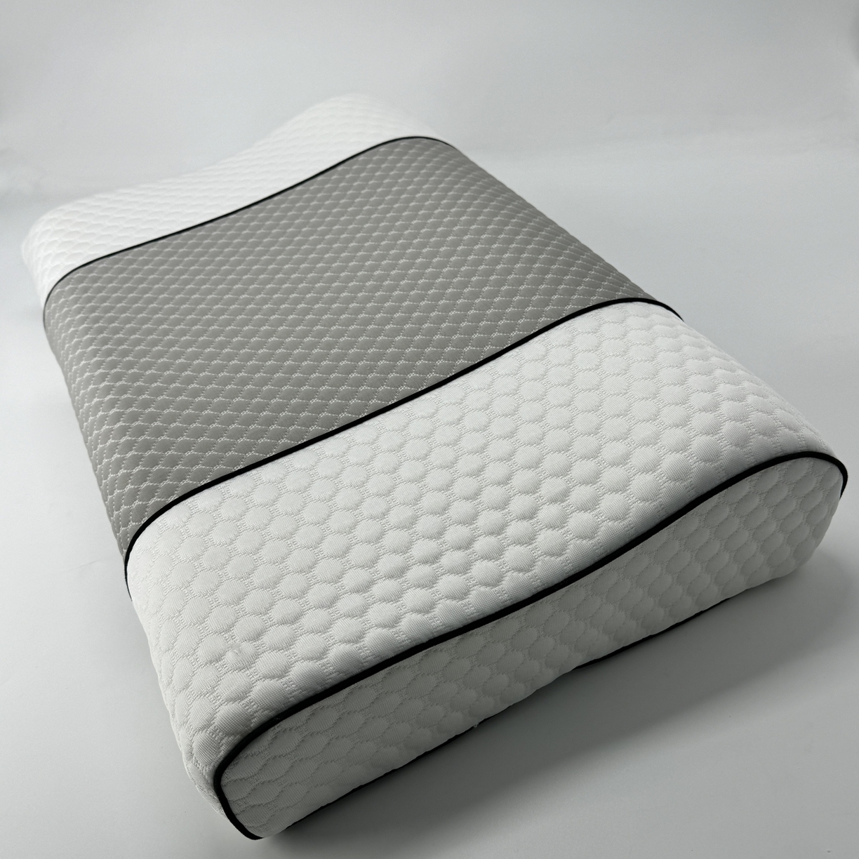 91家纺网 家纺一手货源 找家纺 （总）绮甜枕语 2026新款冰豆豆跨境慢回弹记忆棉记忆枕睡眠凉感冰丝护颈枕酒店枕芯颈椎枕