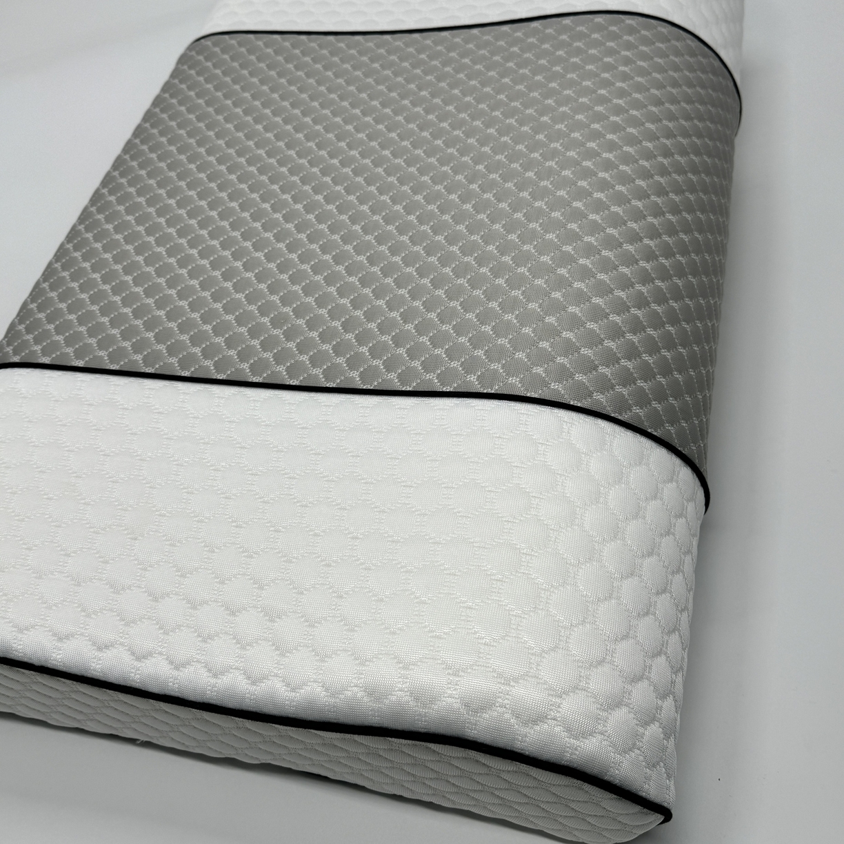 91家纺网 家纺一手货源 找家纺 （总）绮甜枕语 2026新款冰豆豆跨境慢回弹记忆棉记忆枕睡眠凉感冰丝护颈枕酒店枕芯颈椎枕