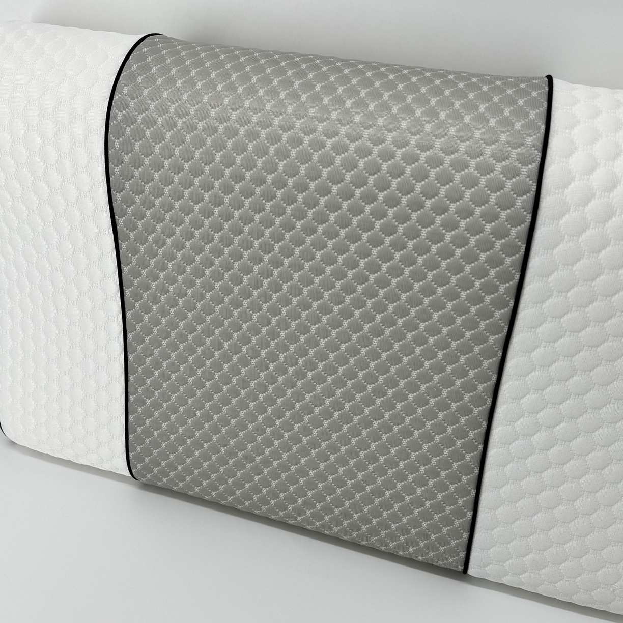 91家纺网 家纺一手货源 找家纺 （总）绮甜枕语 2026新款冰豆豆跨境慢回弹记忆棉记忆枕睡眠凉感冰丝护颈枕酒店枕芯颈椎枕