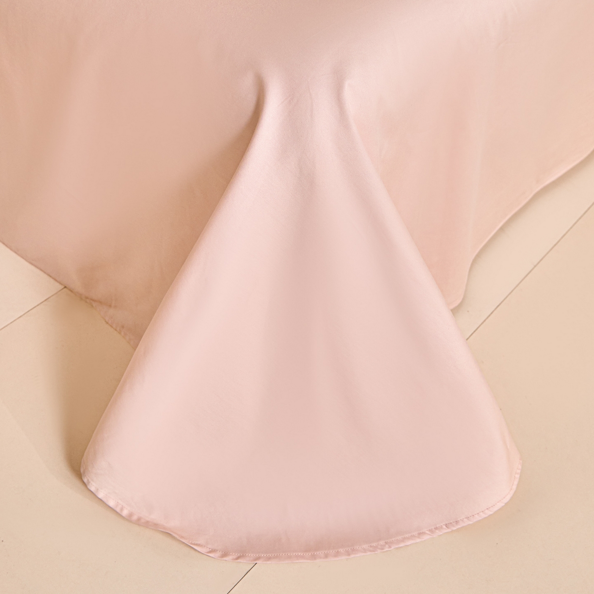 91家纺网 家纺一手货源 找家纺 新方向 【控价】2026年 数码印花50s双股全棉纯棉贡缎长绒棉四件套-约定 约定-蔷薇粉