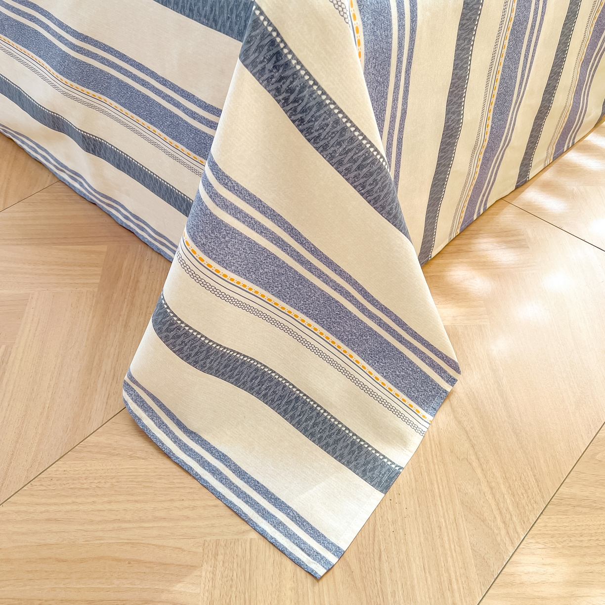 91家纺网 家纺一手货源 找家纺 珂博家纺 2026新款12868全棉纯棉小清新印花系列单床单床笠 潮流前线