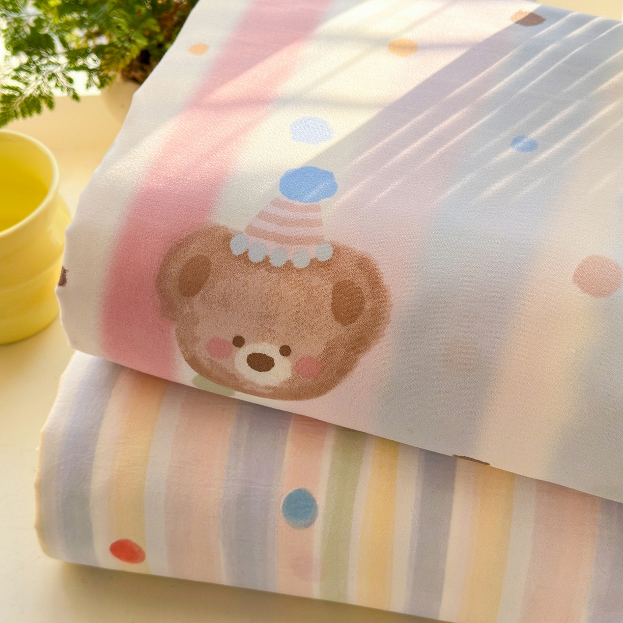 91家纺网 家纺一手货源 找家纺 （总）沐芷 2026 【提供买家秀】古法水洗仿棉床笠席梦思床罩床垫防滑床套罩床笠三件套