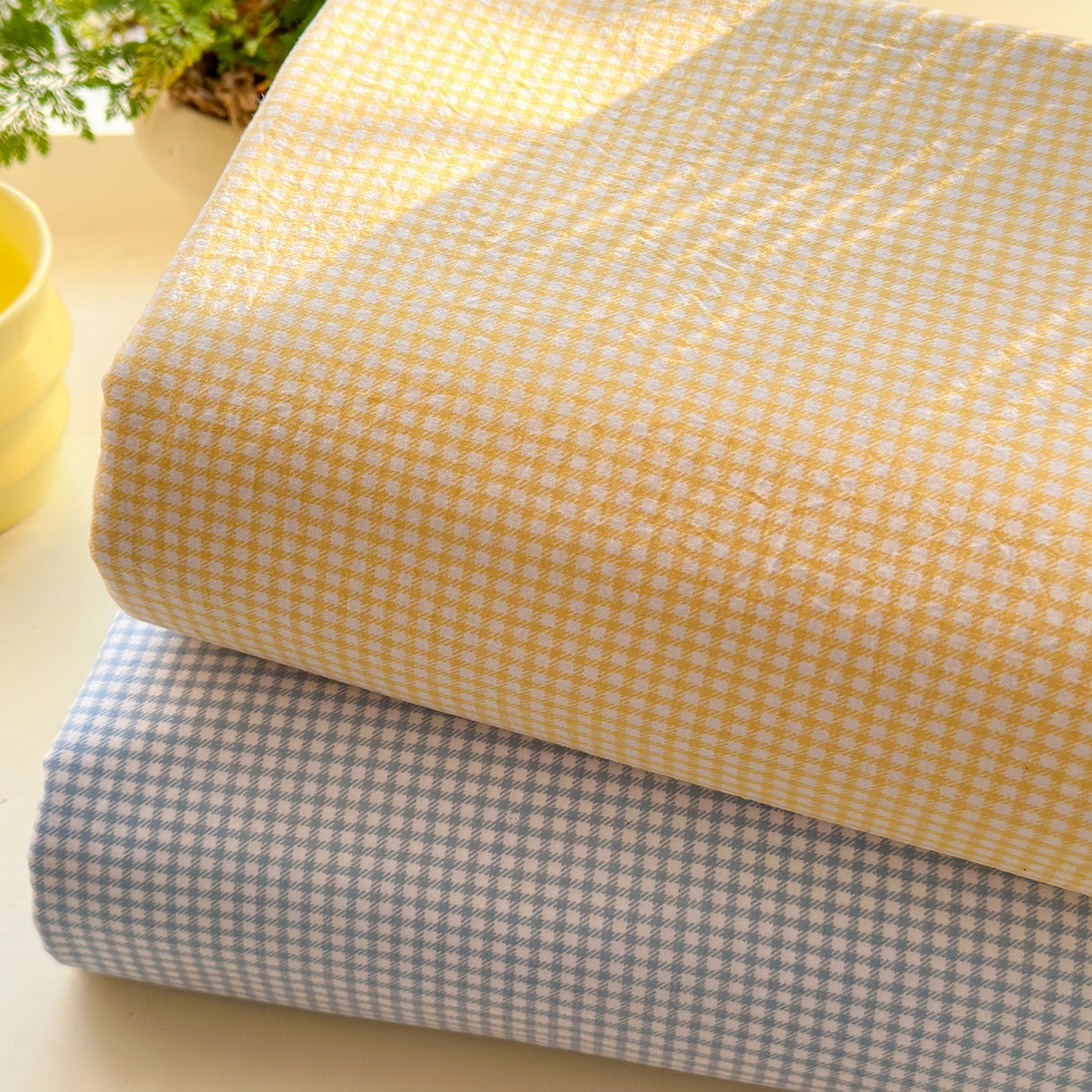 91家纺网 家纺一手货源 找家纺 沐芷 2026 【提供买家秀】古法水洗仿棉床笠席梦思床罩床垫防滑床套罩床笠三件套 组合图