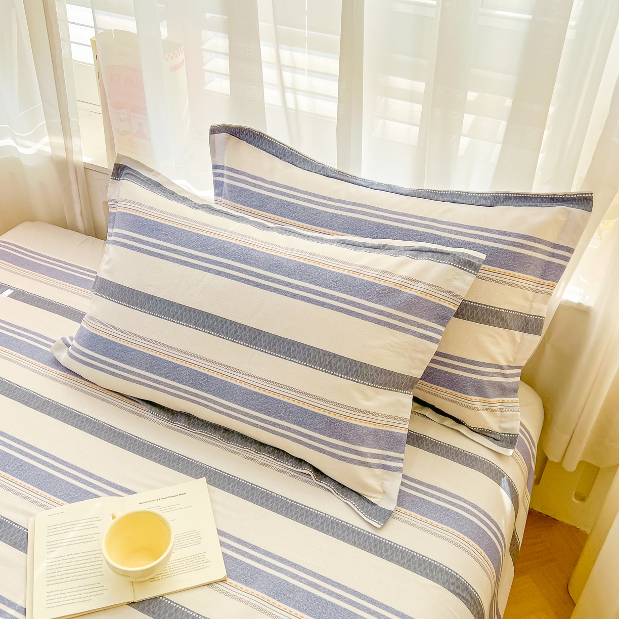 91家纺网 家纺一手货源 找家纺 （总）珂博家纺 2026新款12868全棉纯棉小清新印花四件套