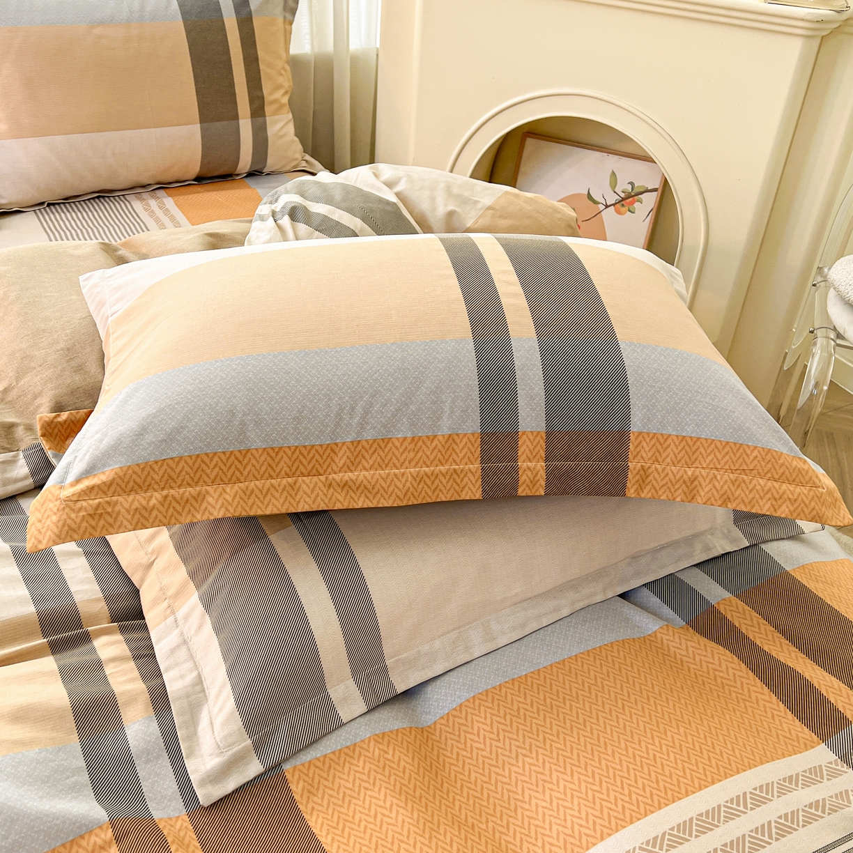 91家纺网 家纺一手货源 找家纺 珂博家纺 2026新款12868全棉纯棉小清新印花系列枕套单件单枕套 曼塔罗