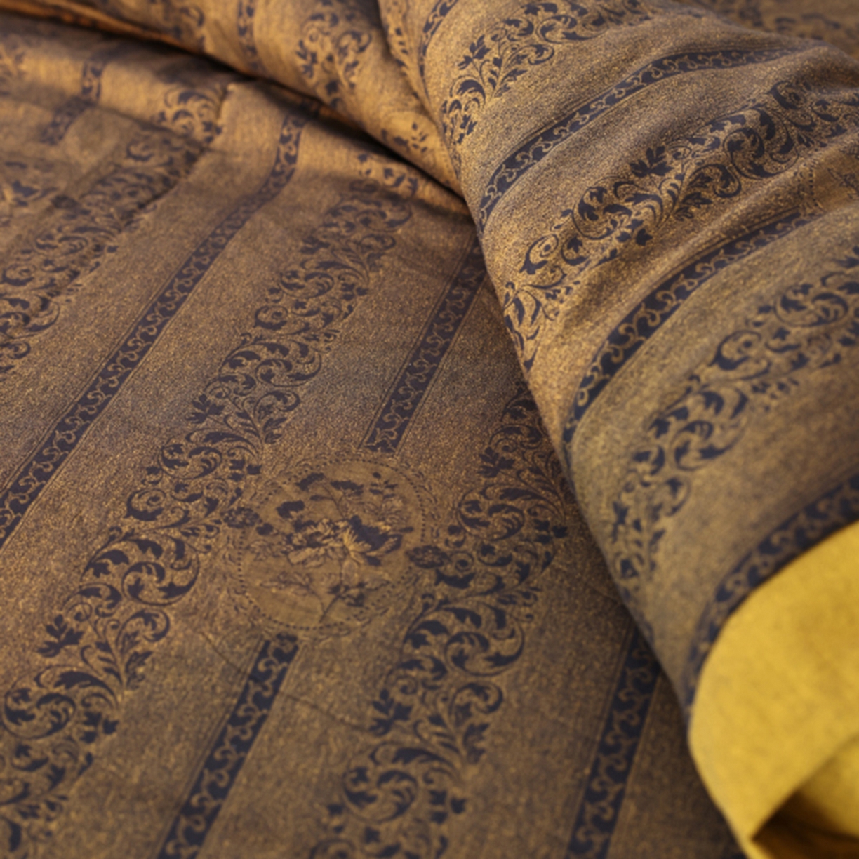 91家纺网 家纺一手货源 找家纺 （总）松色家居 2026新款棉麻水洗色织四件套-艾利卡