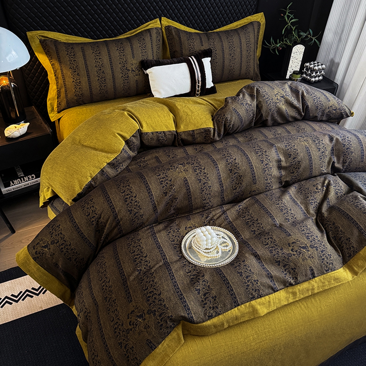 91家纺网 家纺一手货源 找家纺 （总）松色家居 2026新款棉麻水洗色织被子被芯-艾利卡