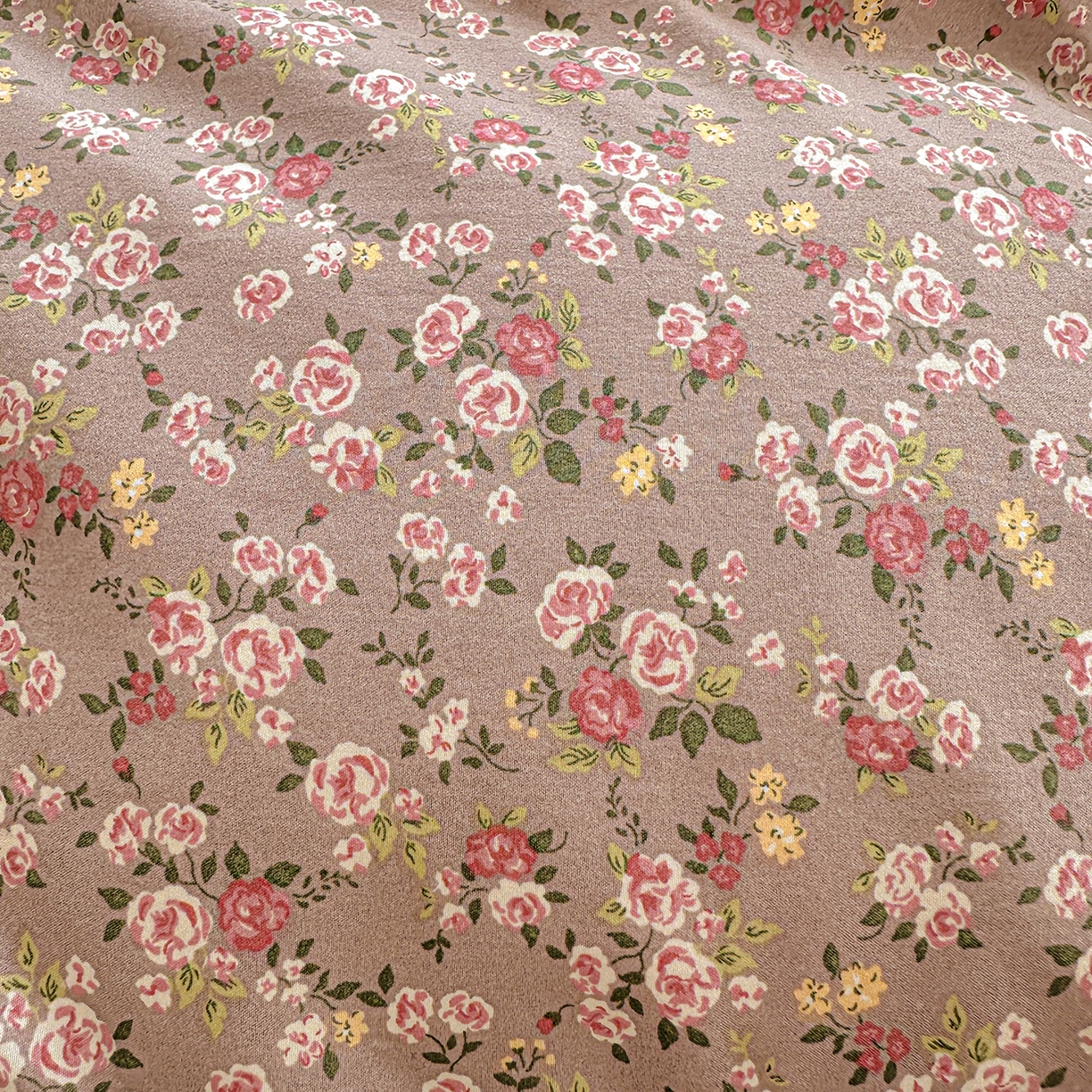 91家纺网 家纺一手货源 找家纺 家维家纺 2026新款(常年不断货）韩式双层花边复古棉感床盖四件套 花园