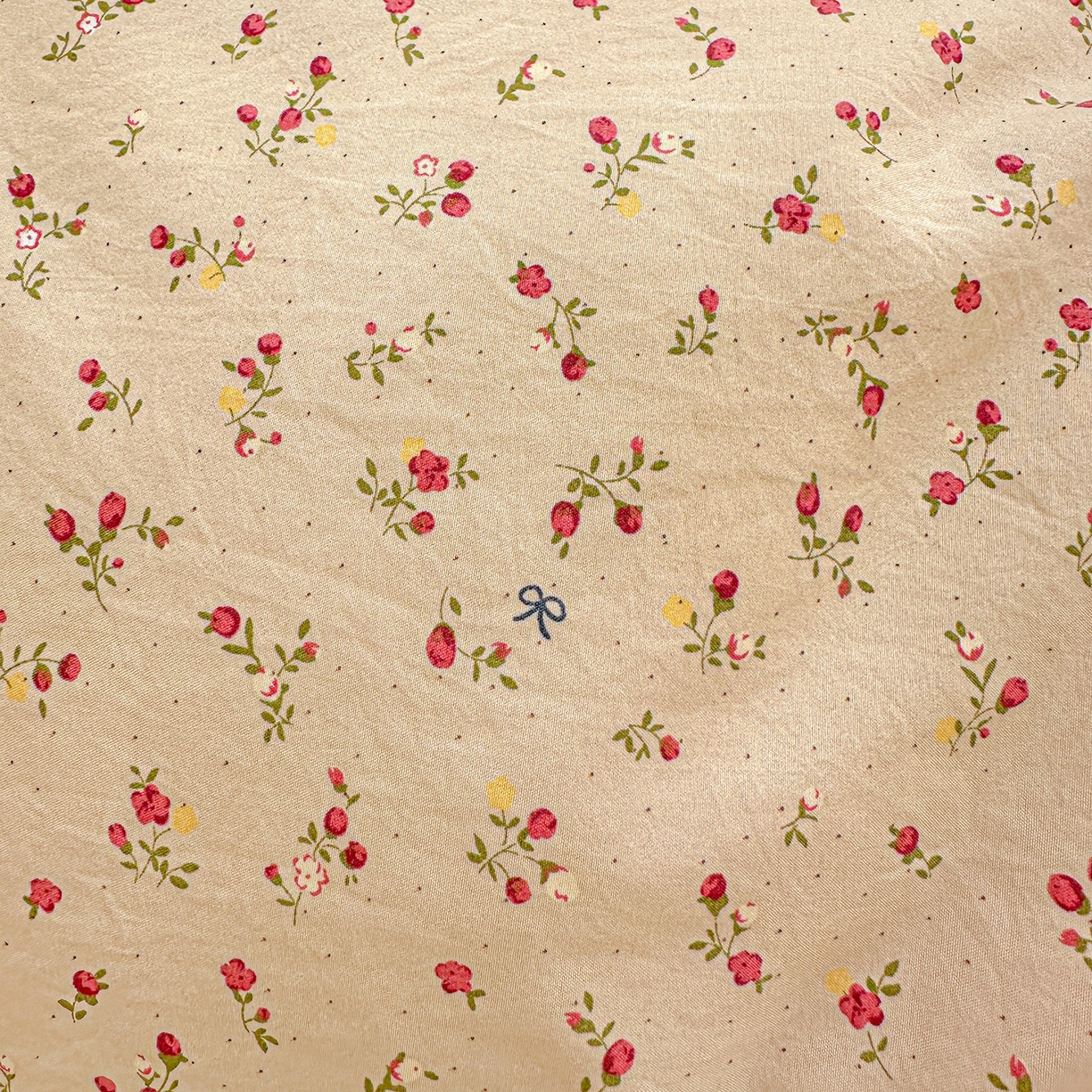 91家纺网 家纺一手货源 找家纺 家维家纺 2026新款(常年不断货）韩式双层花边复古棉感床盖四件套 枝花间