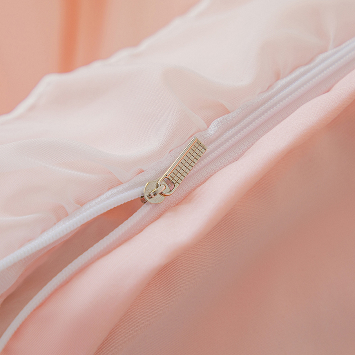 91家纺网 家纺一手货源 找家纺 木子家纺 2026新款水洗棉刺绣四件套-花颜系列 花颜-胭脂粉