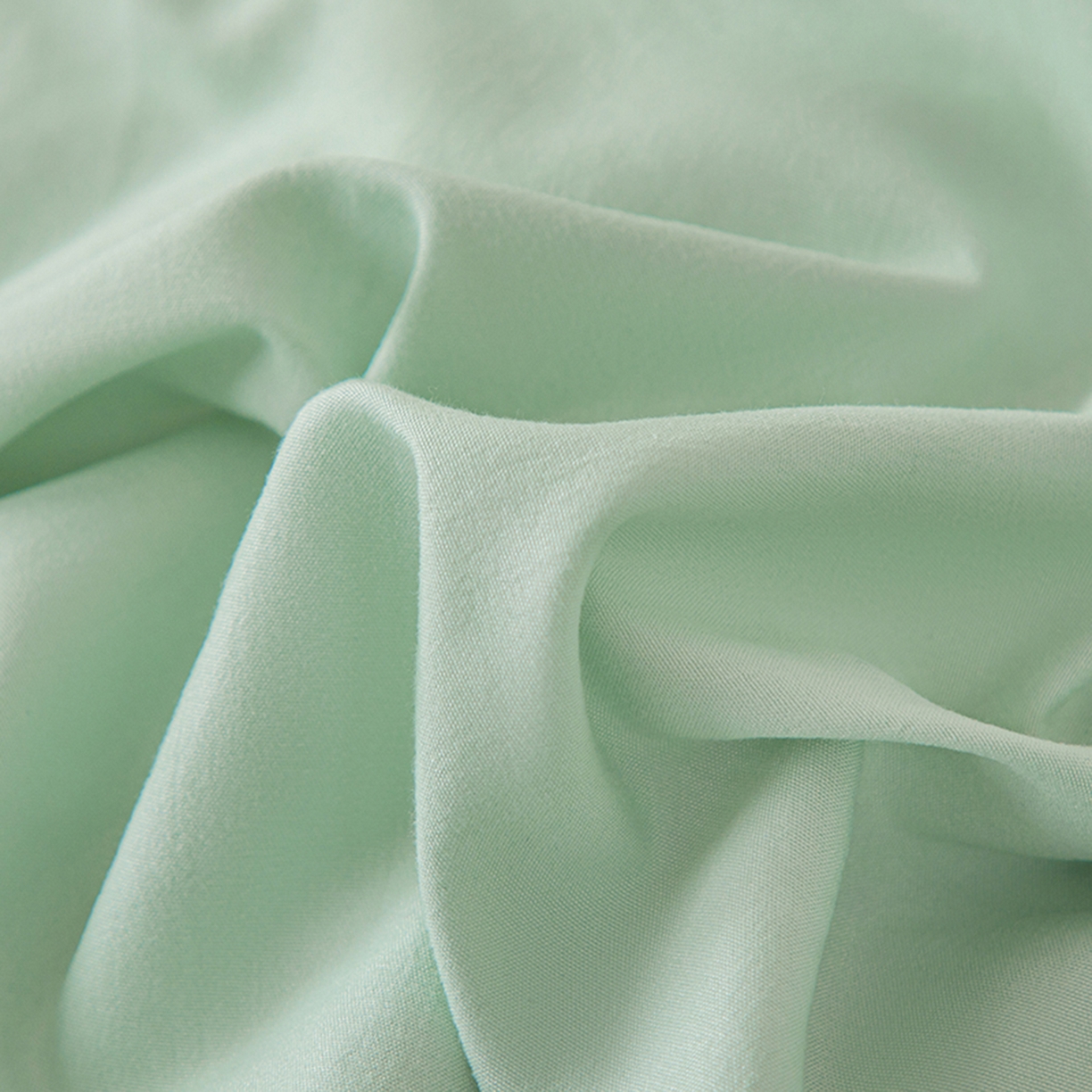 91家纺网 家纺一手货源 找家纺 木子家纺 2026新款水洗棉刺绣四件套-花颜系列 花颜-山翠绿