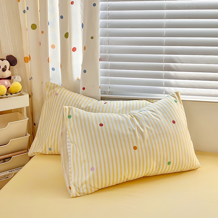 91家纺网 家纺一手货源 找家纺 木子家纺 2026新款水洗棉印花四件套--仲夏系列 初恋乐园