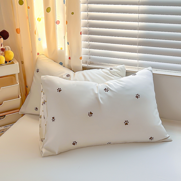 91家纺网 家纺一手货源 找家纺 木子家纺 2026新款水洗棉印花四件套--仲夏系列 花园秘境