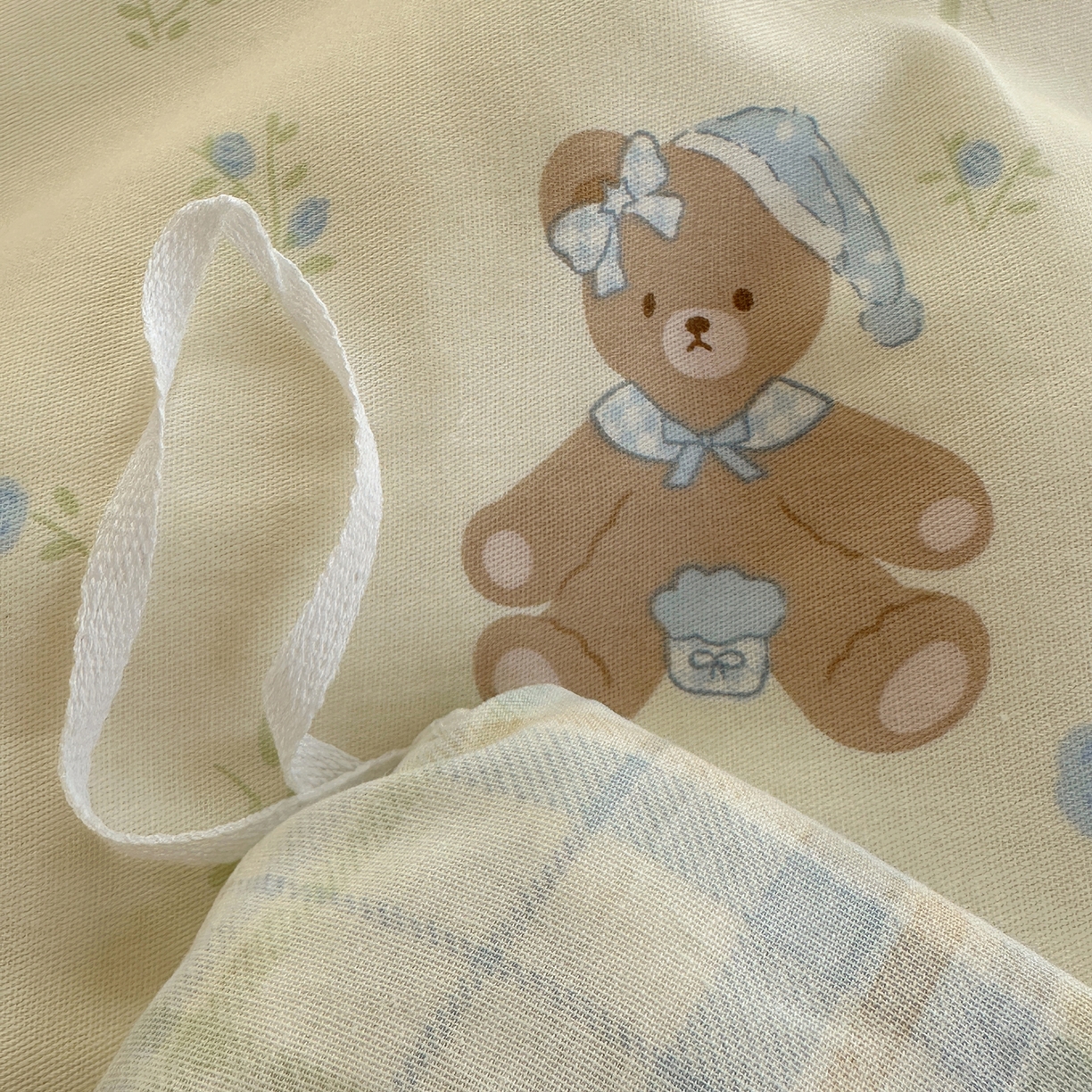 91家纺网 家纺一手货源 找家纺 （总）瑞莱 2026春夏新款全棉纯棉印花韩系卡通花边四件套