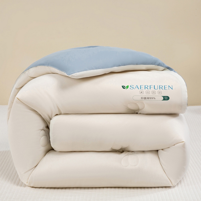 91家纺网 家纺一手货源 找家纺 （总）憨豆家纺 2026新款升级双拼原棉夏被空调被夏凉被大豆纤维被学生宿舍被子被芯春秋被直播冬被【含质检报告买家秀】