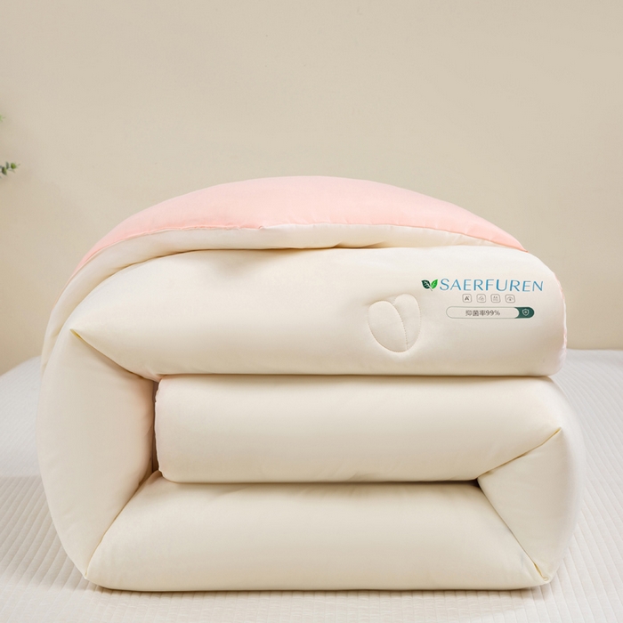 91家纺网 家纺一手货源 找家纺 （总）憨豆家纺 2026新款升级双拼原棉夏被空调被夏凉被大豆纤维被学生宿舍被子被芯春秋被直播冬被【含质检报告买家秀】