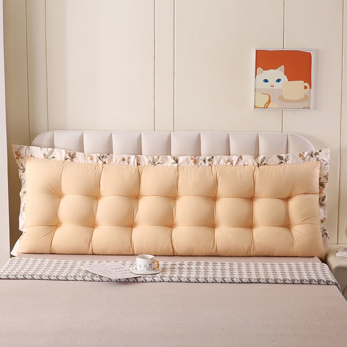 91家纺网 家纺一手货源 找家纺 永光家居 2026新款洛熙床头靠垫韩版靠枕榻榻米软包（不供多多）