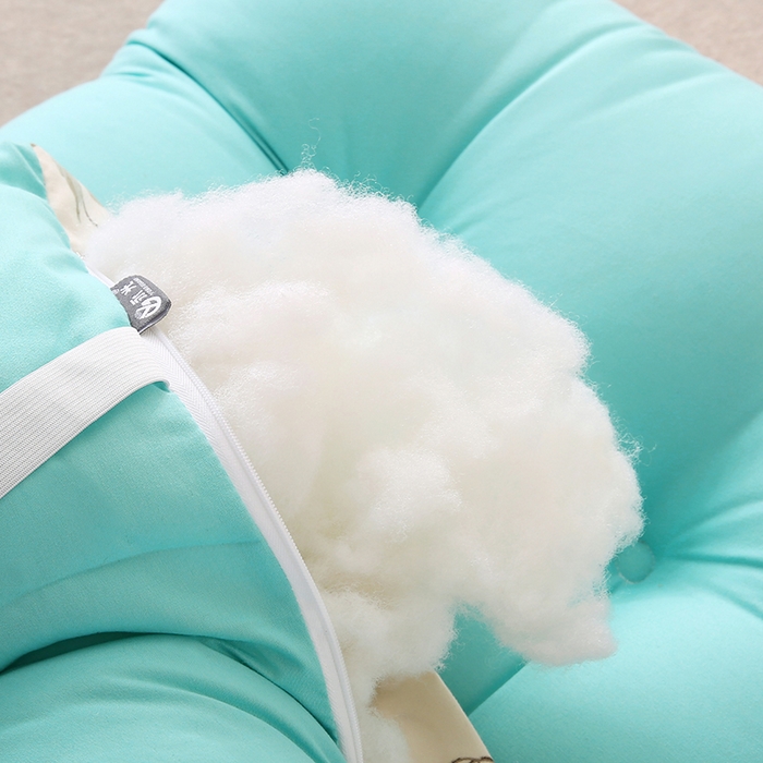 91家纺网 家纺一手货源 找家纺 永光家居 2026新款洛熙床头靠垫（不供多多） 湖蓝