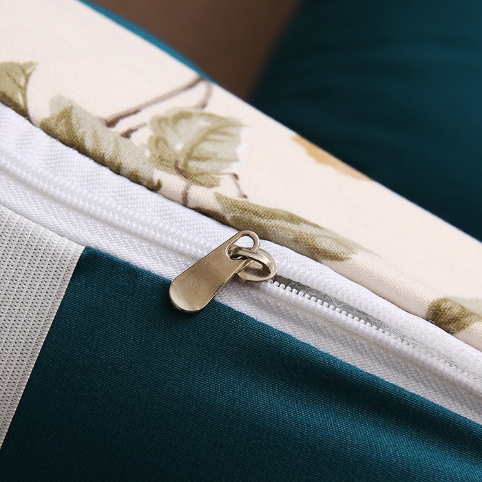 91家纺网 家纺一手货源 找家纺 永光家居 2026新款洛熙床头靠垫（不供多多） 孔雀蓝