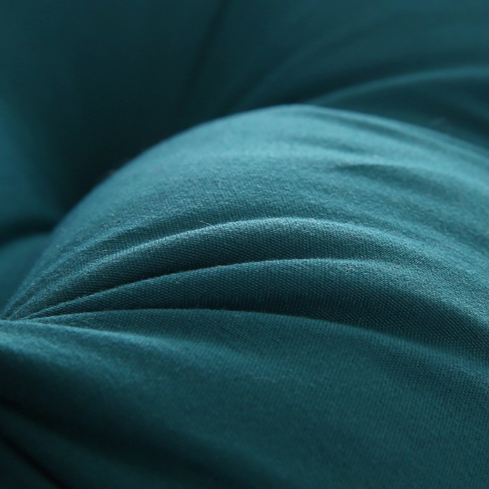 91家纺网 家纺一手货源 找家纺 永光家居 2026新款洛熙床头靠垫（不供多多） 孔雀蓝