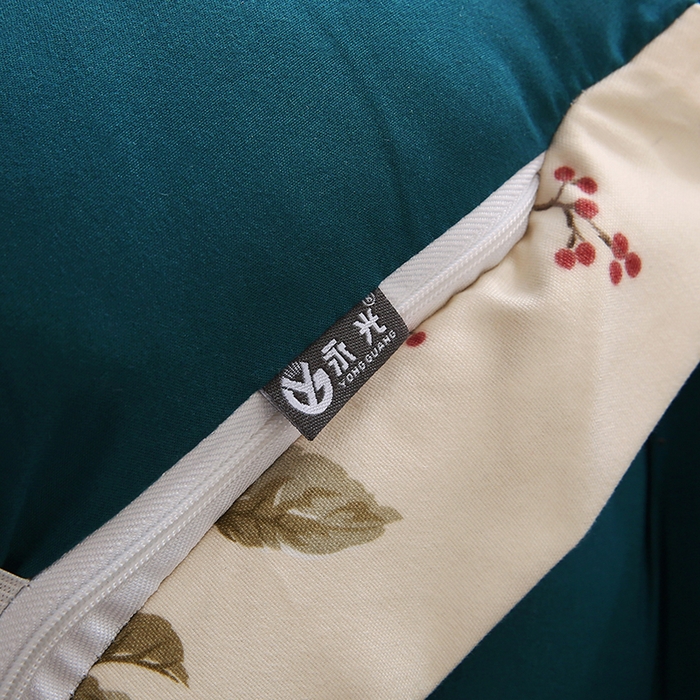 91家纺网 家纺一手货源 找家纺 永光家居 2026新款洛熙床头靠垫（不供多多） 孔雀蓝