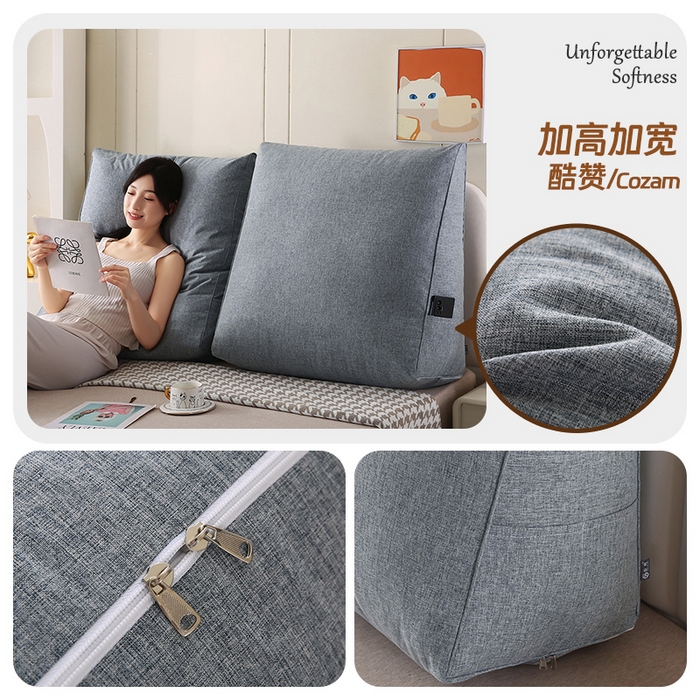 91家纺网 家纺一手货源 找家纺 永光家居 2026新款韩式三角靠垫床头靠垫靠枕抱枕头（不供多多）