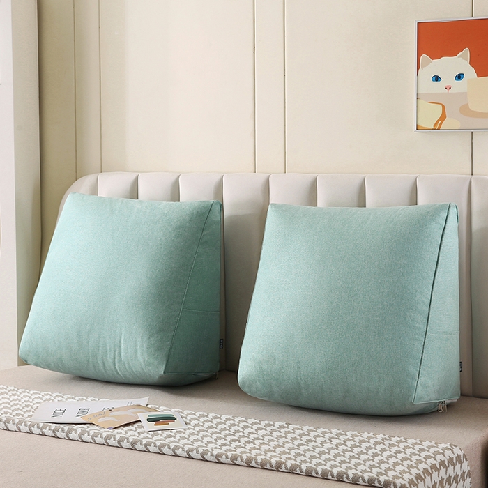 91家纺网 家纺一手货源 找家纺 永光家居 2026新款韩式三角靠垫床头靠垫靠枕抱枕头（不供多多）