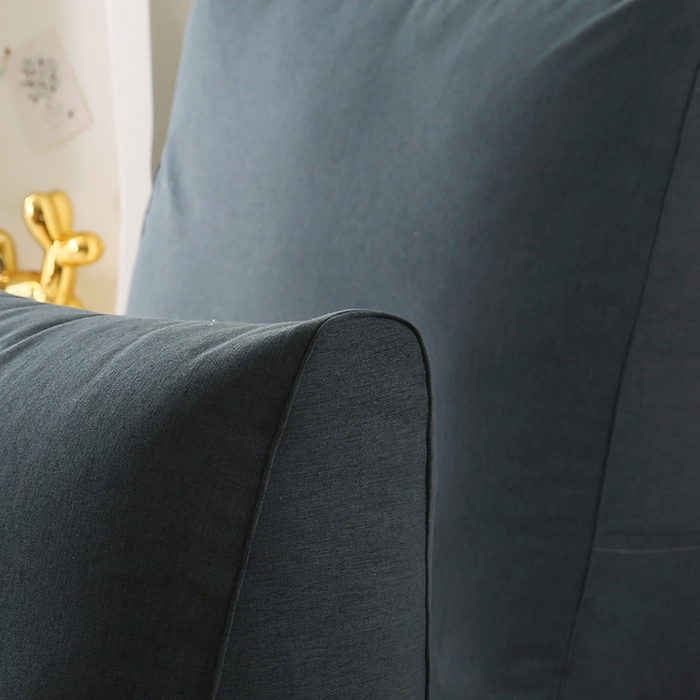 91家纺网 家纺一手货源 找家纺 永光家居 2026新款韩式三角靠垫（不供多多） 水墨灰