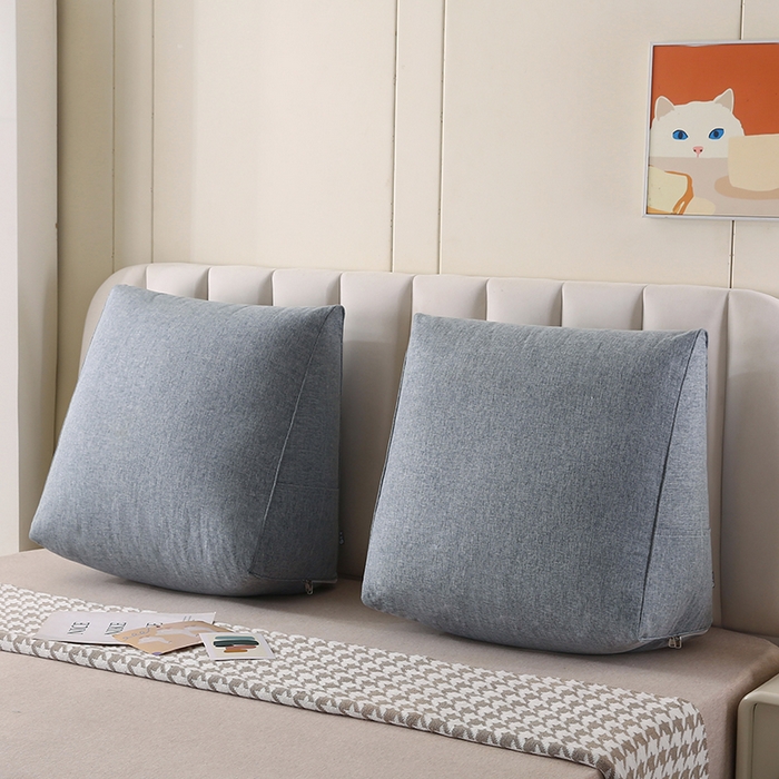 91家纺网 家纺一手货源 找家纺 永光家居 2026新款韩式三角靠垫（不供多多） 生石灰