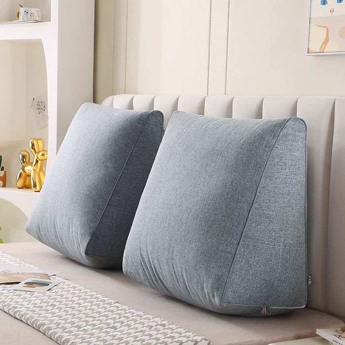 91家纺网 家纺一手货源 找家纺 永光家居 2026新款韩式三角靠垫（不供多多） 生石灰