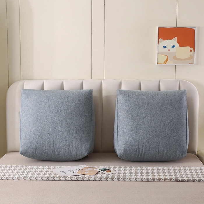 91家纺网 家纺一手货源 找家纺 永光家居 2026新款韩式三角靠垫（不供多多） 生石灰