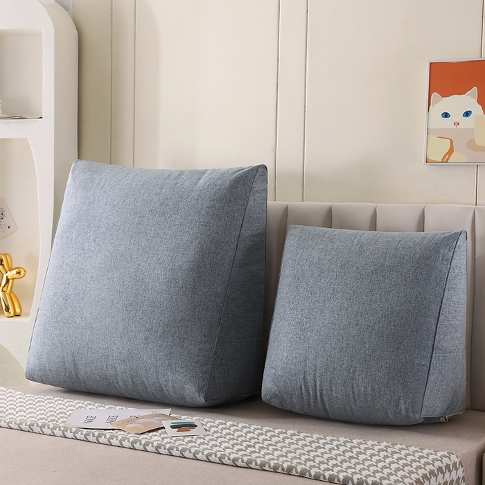 91家纺网 家纺一手货源 找家纺 永光家居 2026新款韩式三角靠垫（不供多多） 生石灰