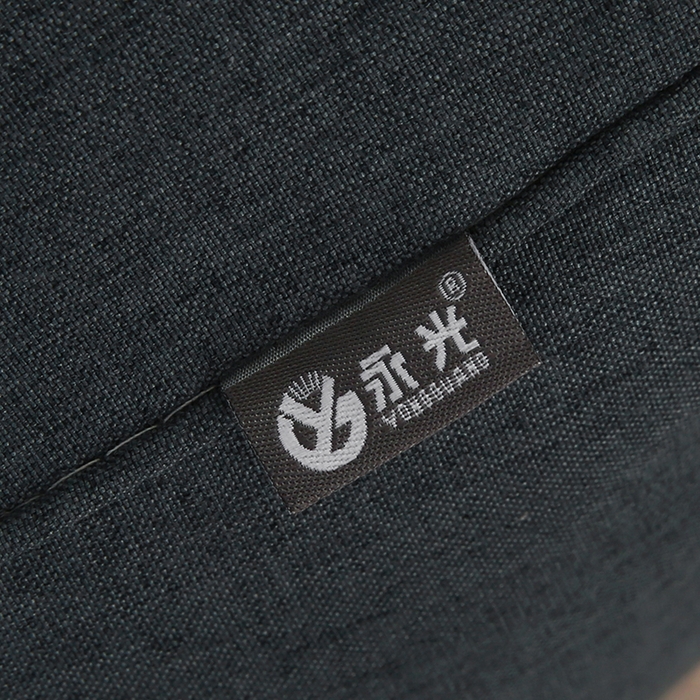 91家纺网 家纺一手货源 找家纺 永光家居 2026新款韩式三角靠垫（不供多多） 水墨灰