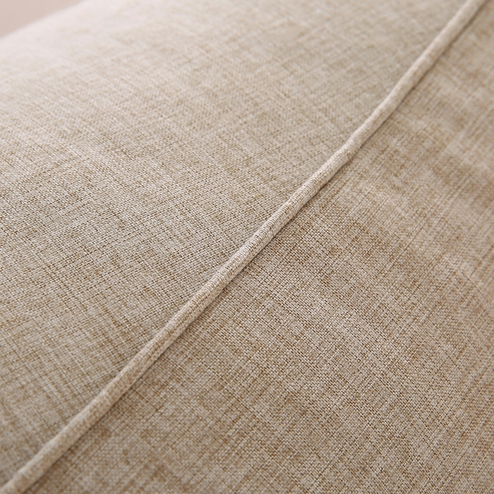 91家纺网 家纺一手货源 找家纺 永光家居 2026新款韩式三角靠垫（不供多多） 浅麻色