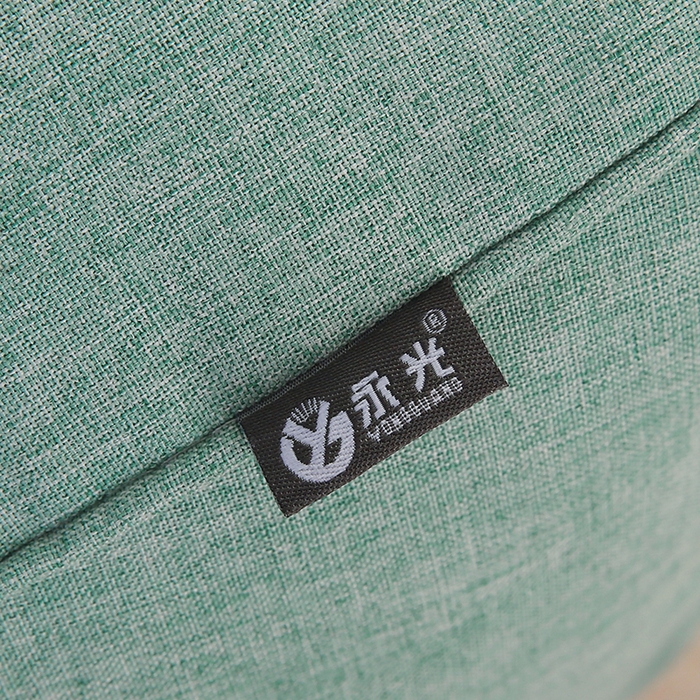 91家纺网 家纺一手货源 找家纺 永光家居 2026新款韩式三角靠垫（不供多多） 艾绿色