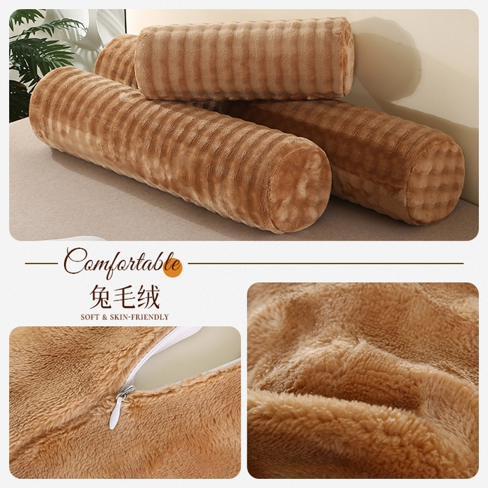 91家纺网 家纺一手货源 找家纺 （总）永光家居 2026新款记忆棉圆柱枕枕头枕芯床头靠枕（不供多多）