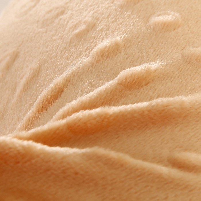 91家纺网 家纺一手货源 找家纺 永光家居 2026新款记忆棉圆柱枕枕头枕芯（不供多多） 绒豆豆 驼色