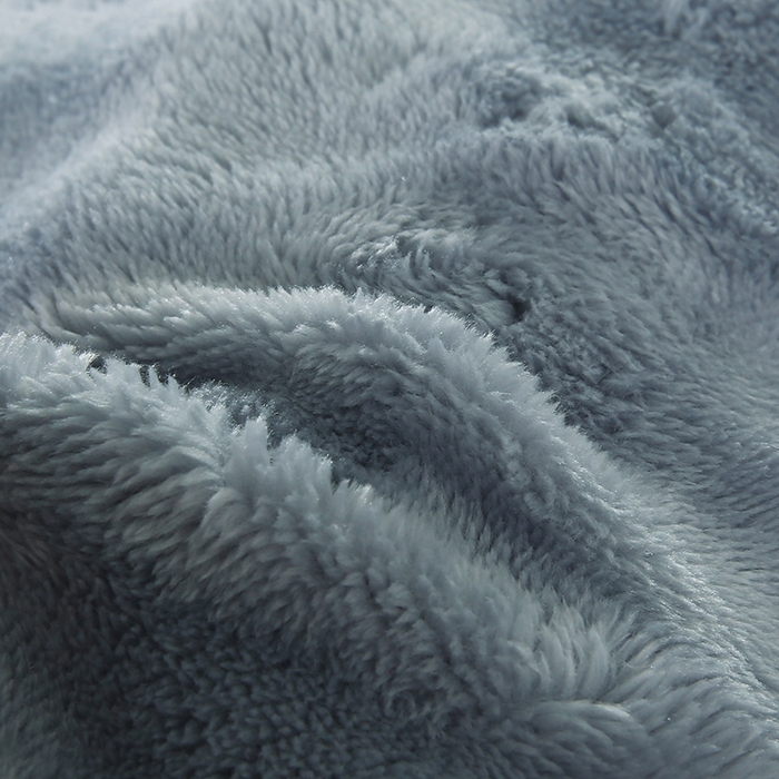 91家纺网 家纺一手货源 找家纺 永光家居 2026新款记忆棉圆柱枕枕头枕芯（不供多多） 兔毛绒 雾霾蓝