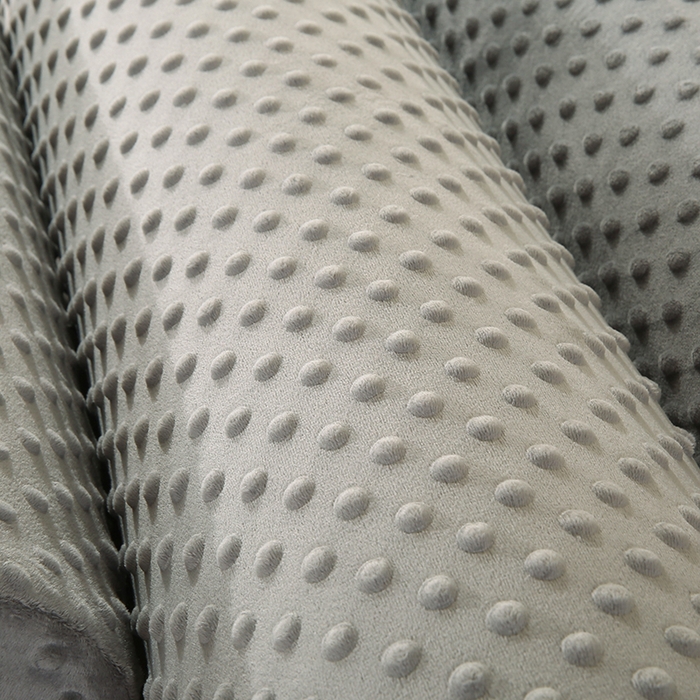 91家纺网 家纺一手货源 找家纺 永光家居 2026新款记忆棉圆柱枕枕头枕芯（不供多多） 绒豆豆 灰色