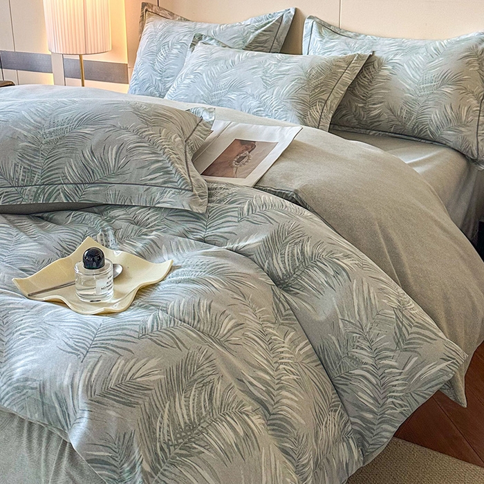 91家纺网 家纺一手货源 找家纺 （总）简如 2025新款100%全棉纯棉磨毛四件套（有买家秀）