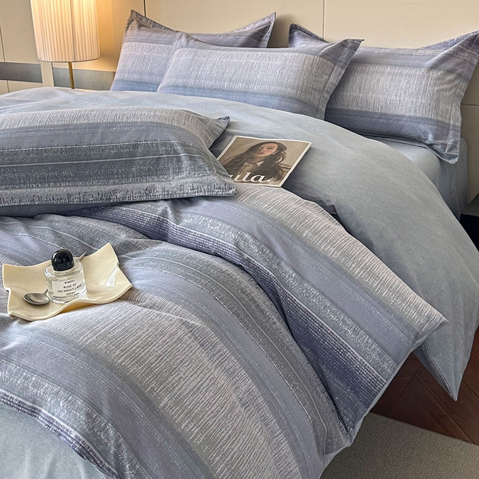 简如 2025新款100%全棉纯棉磨毛四件套（有买家秀） 巴比伦