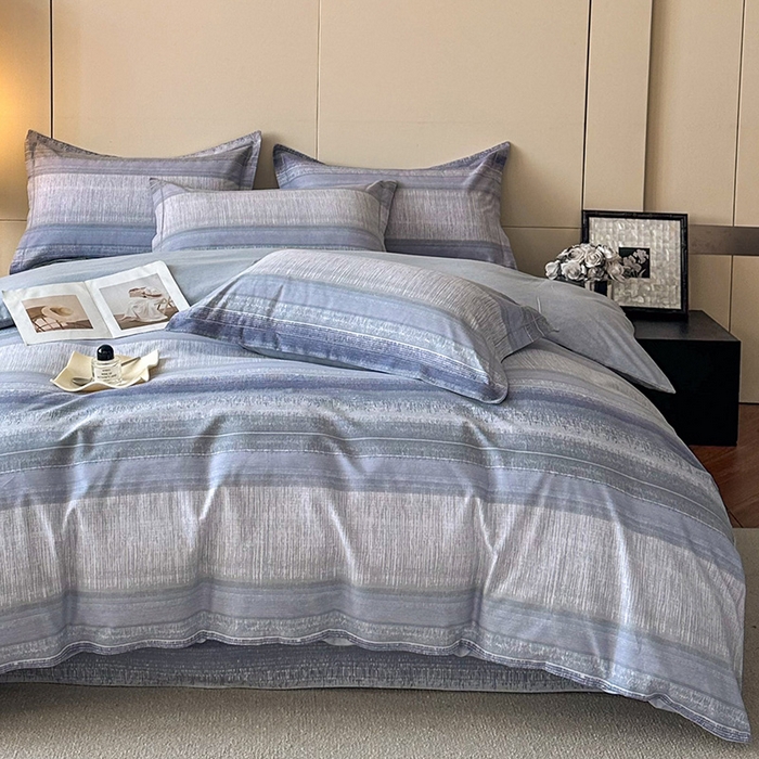 91家纺网 家纺一手货源 找家纺 简如 2025新款100%全棉纯棉磨毛四件套（有买家秀） 巴比伦