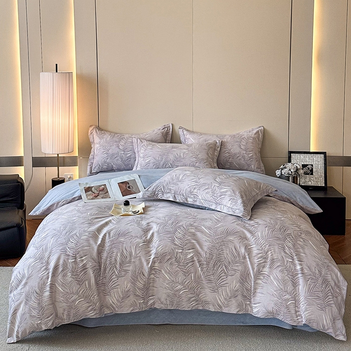 91家纺网 家纺一手货源 找家纺 简如 2025新款100%全棉纯棉磨毛四件套（有买家秀） 春苑