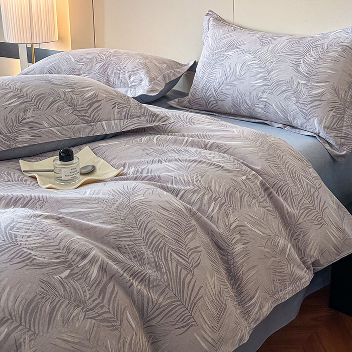 91家纺网 家纺一手货源 找家纺 简如 2025新款100%全棉纯棉磨毛四件套（有买家秀） 春苑