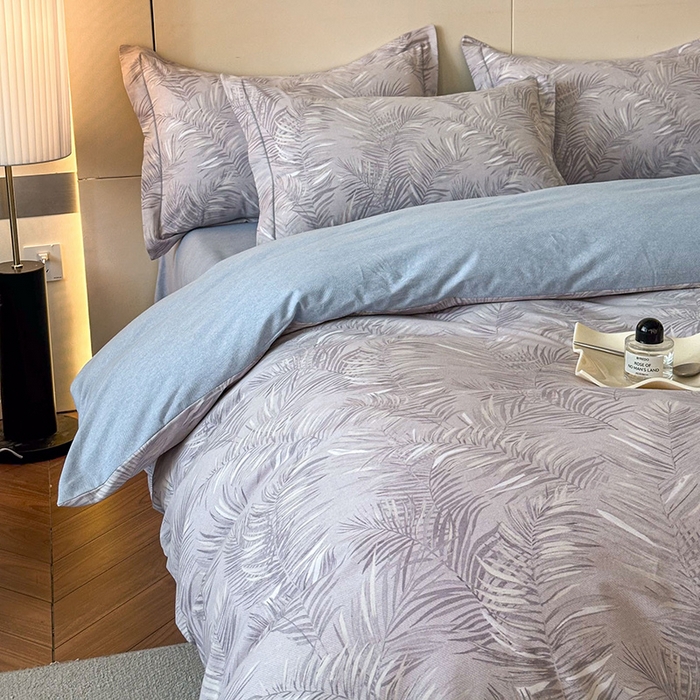 91家纺网 家纺一手货源 找家纺 简如 2025新款100%全棉纯棉磨毛四件套（有买家秀） 春苑