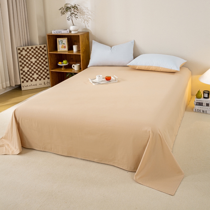 91家纺网 家纺一手货源 找家纺 憨豆家纺 2026新款全棉纯棉棉花夏被夏凉被空调被直播（包检测）风格二 奶咖+星空蓝