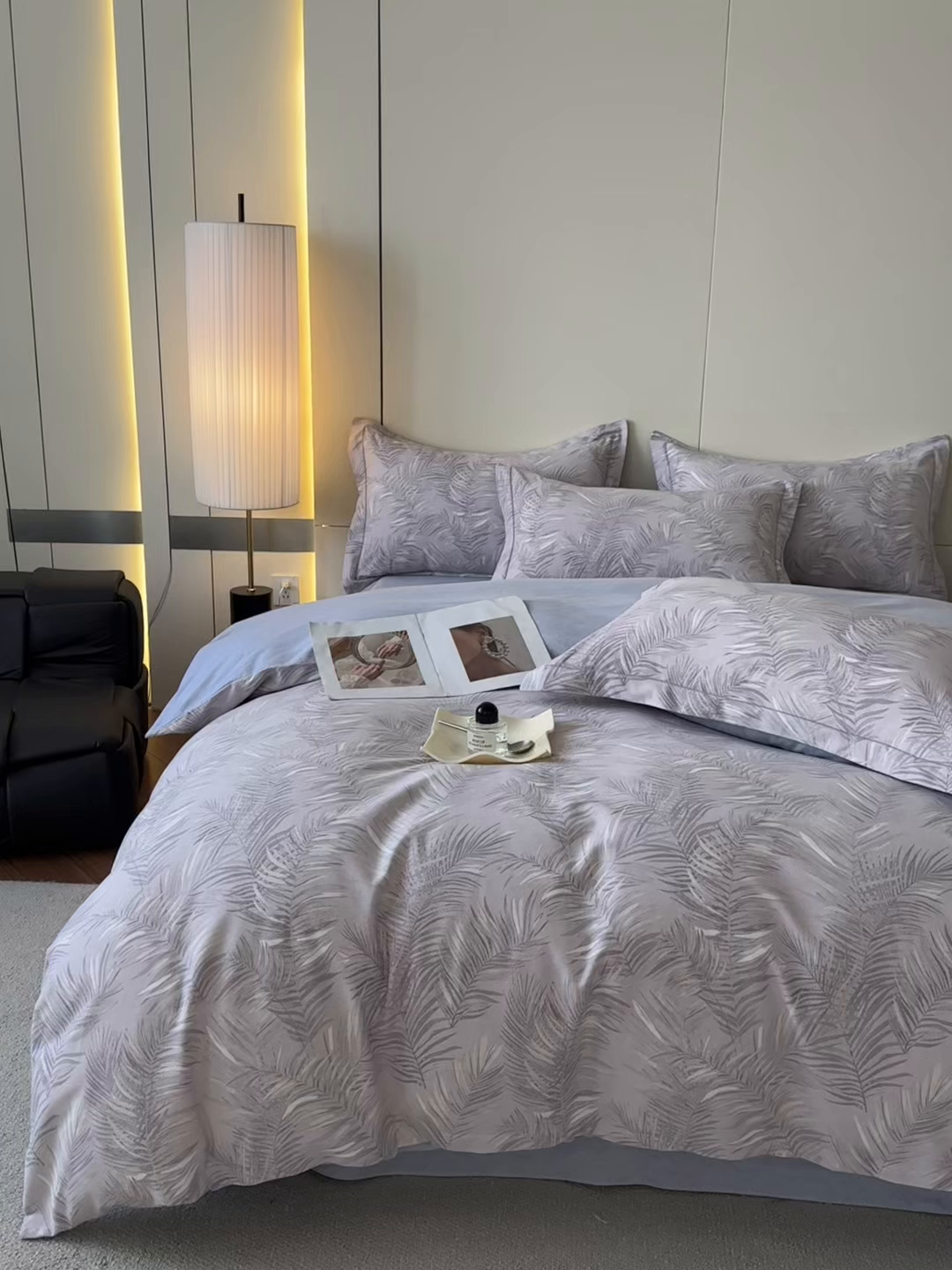 91家纺网 家纺一手货源 找家纺 简如 2025新款100%全棉纯棉磨毛四件套（有买家秀） 春苑